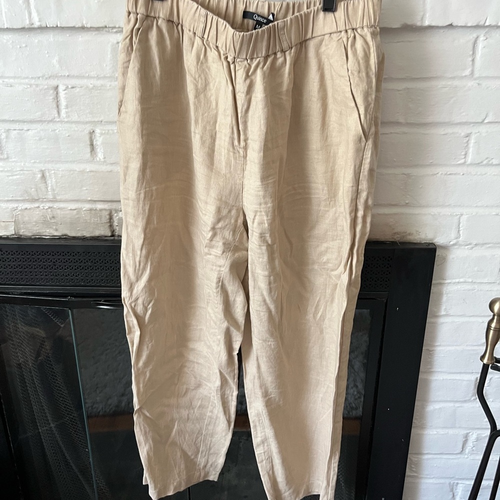 Quince Tan Chinos Relaxed Fit Tapered